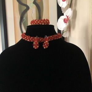 SEED RONDELLE BEADED NECKLACE.